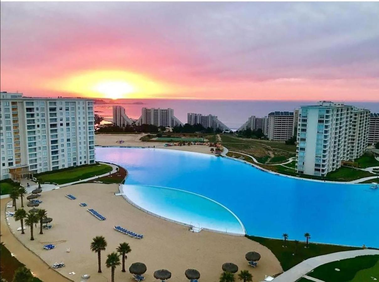 Laguna Bahía Algarrobo Exterior foto