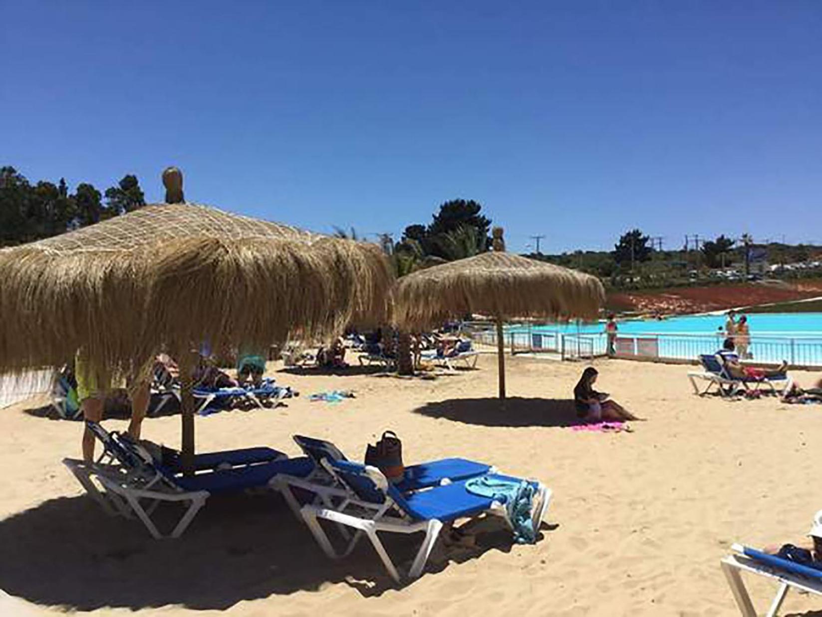 Laguna Bahía Algarrobo Exterior foto
