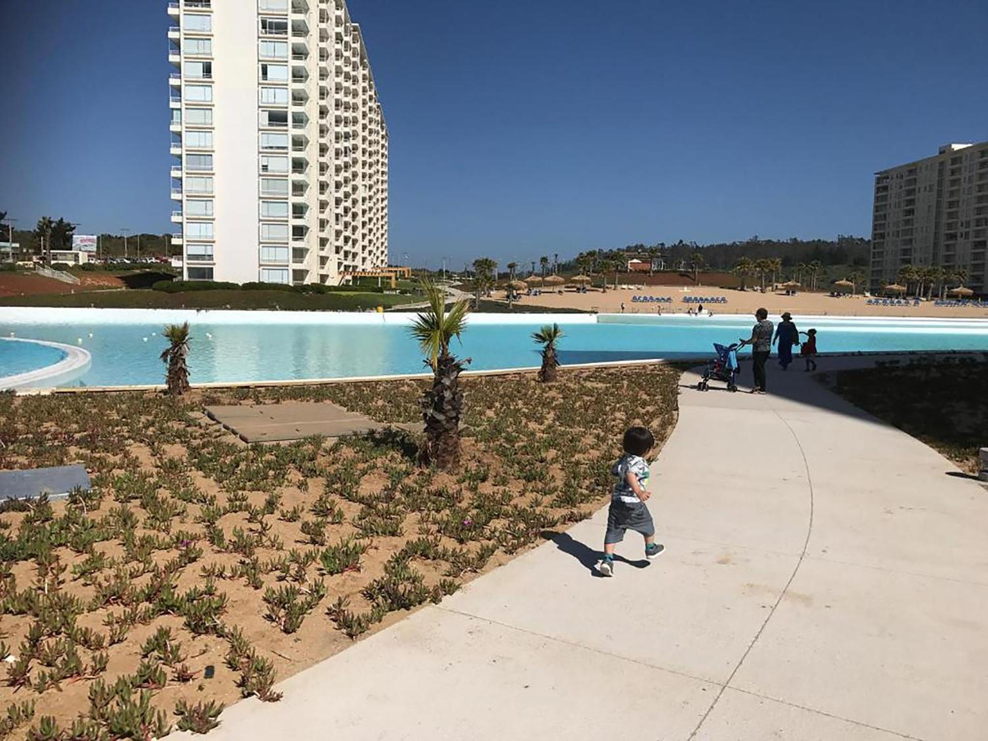 Laguna Bahía Algarrobo Exterior foto