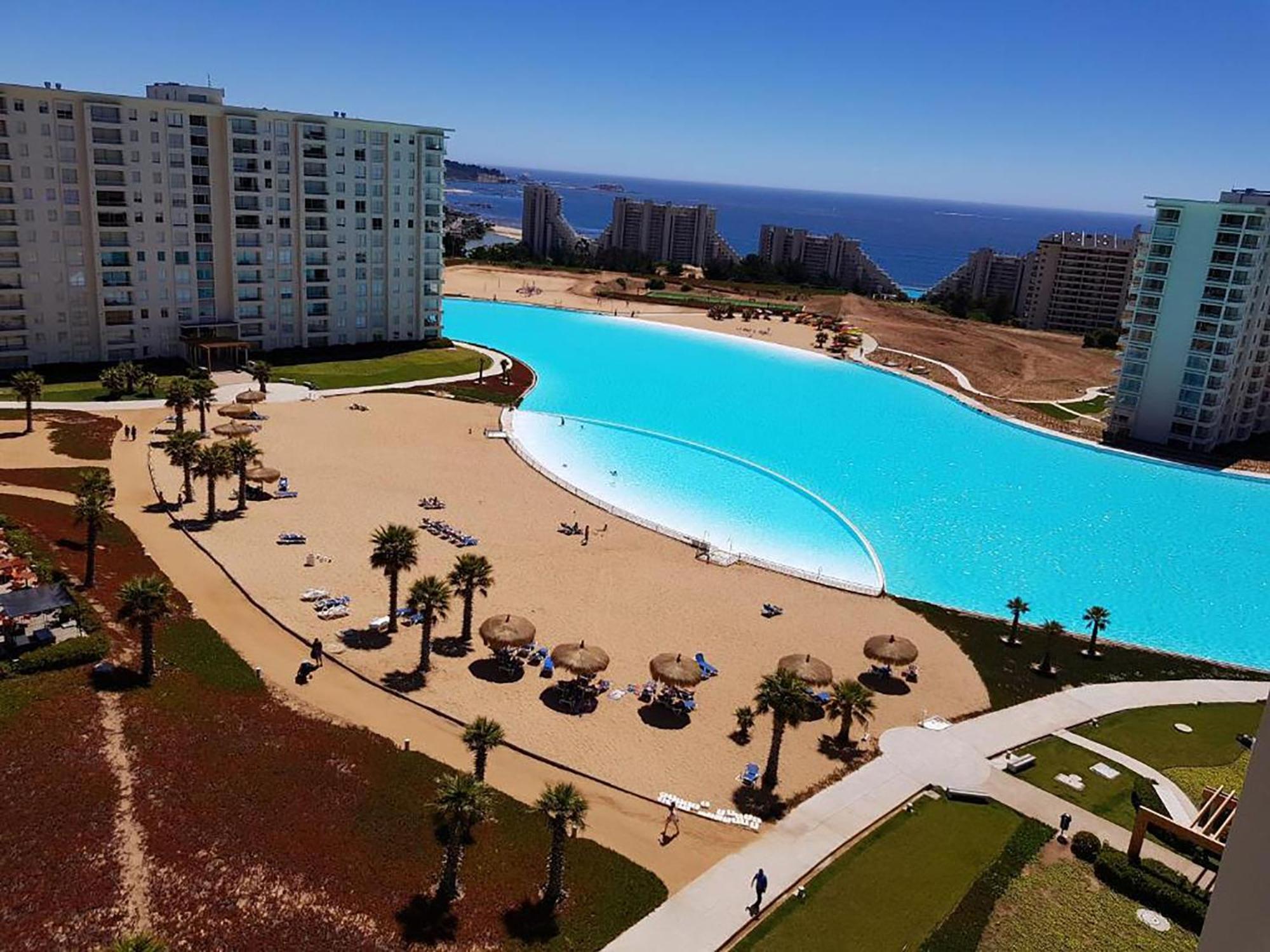 Laguna Bahía Algarrobo Exterior foto